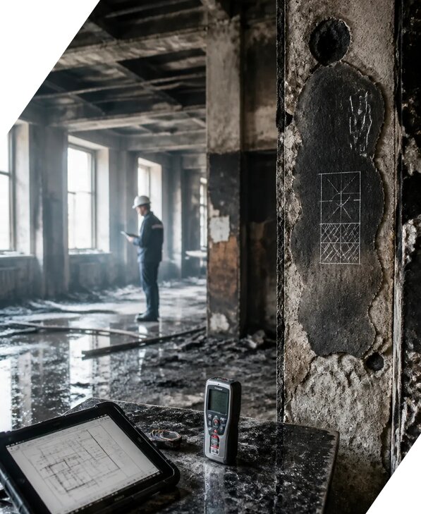 Обследование зданий после пожара в Минусинске от 15242 р. | ЭкспертизаРоссия