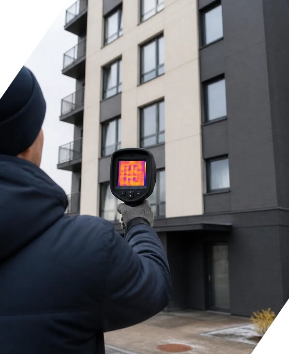 Тепловизионное обследование зданий в Минусинске от 5081 р. | ЭкспертизаРоссия